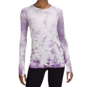 Lululemon Swiftly Tech Long Sleeve 2.0 Size 4 Shibori Wisteria Purple